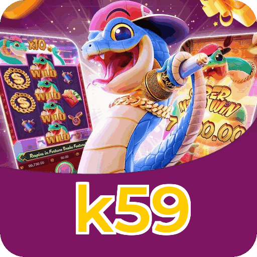 Números do app k59 em material de marketing — ilustração, não auditoria